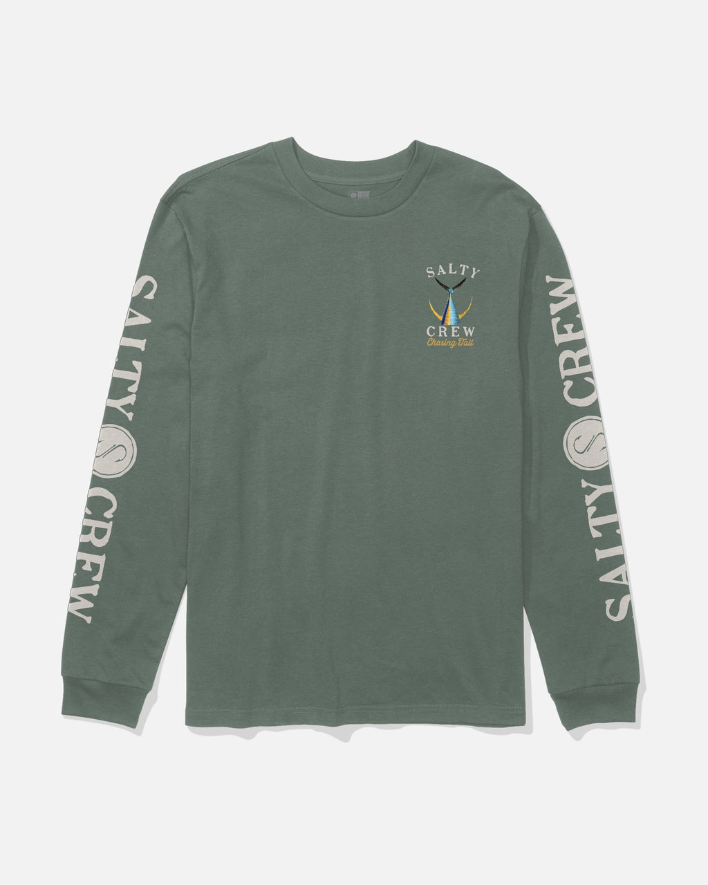Salty Crew TAILED LS TEE - Laurel Wreath