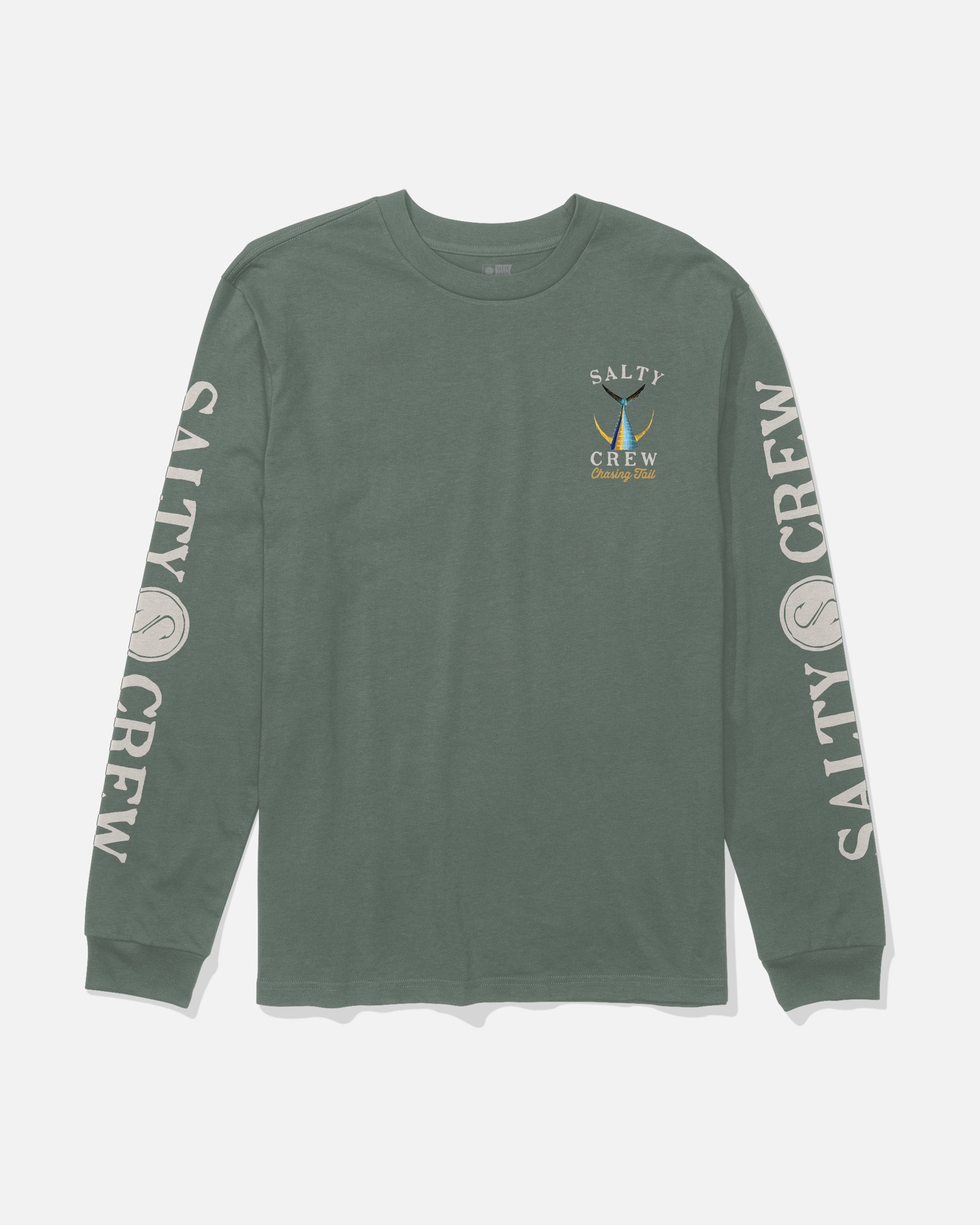 Salty Crew TAILED LS TEE - Laurel Wreath