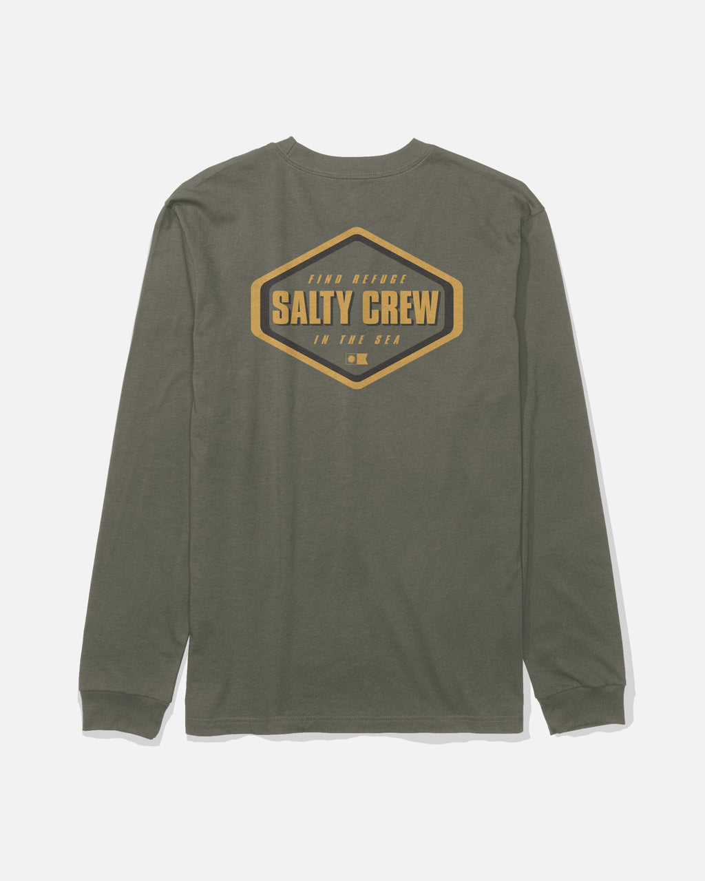 Salty Crew SHAPELY LS TEE - Dusty Olive