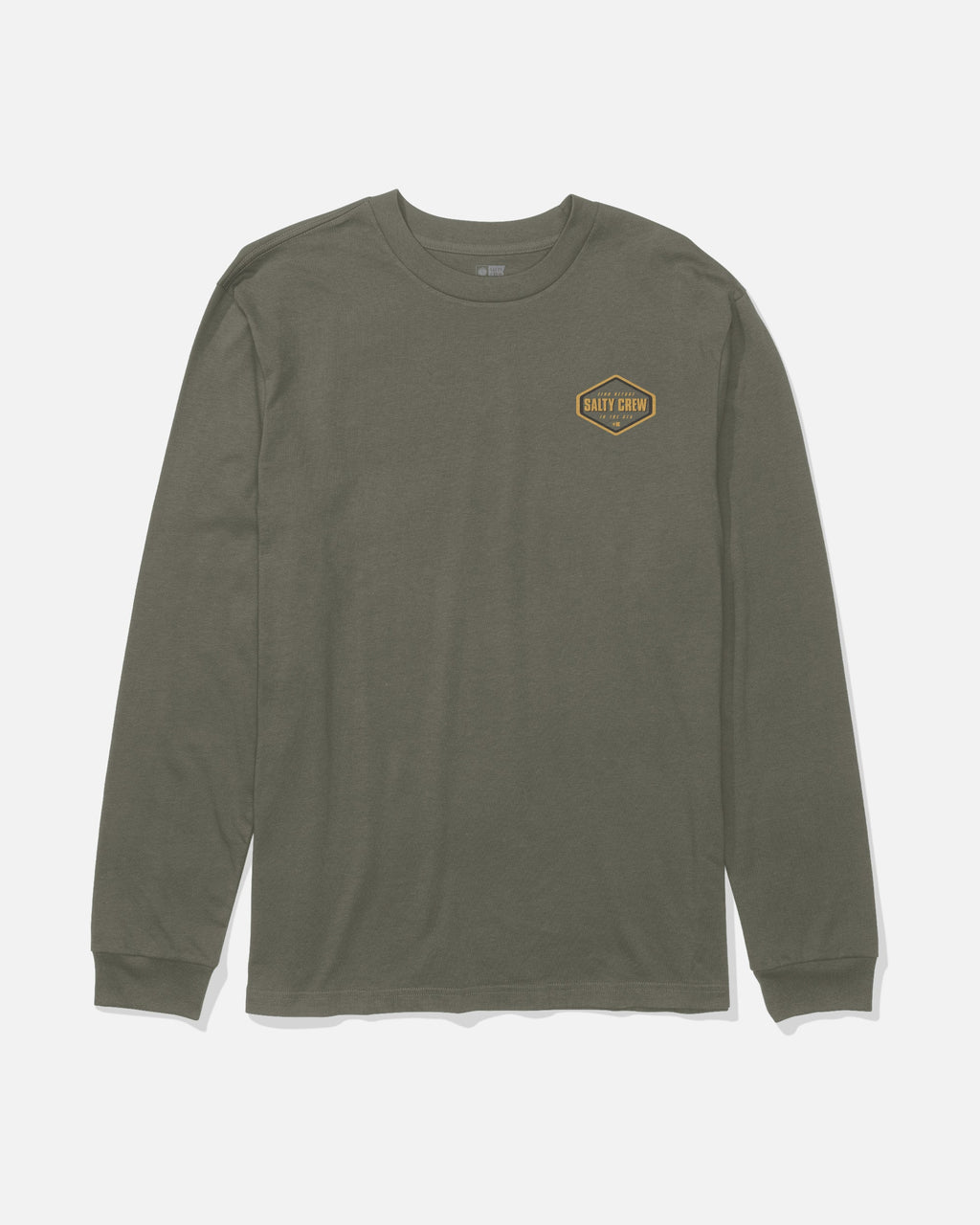 Salty Crew SHAPELY LS TEE - Dusty Olive