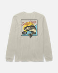 Salty Crew STRIPED LS TEE - Bone