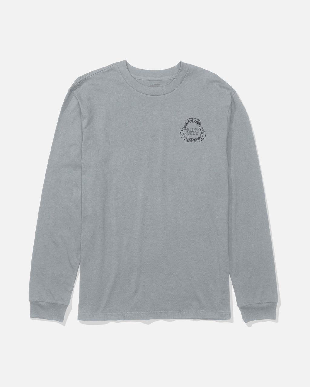Salty Crew GREAT WHITE LS TEE - Quarry
