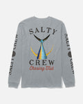 Salty Crew TAILED LS TEE - Quarry