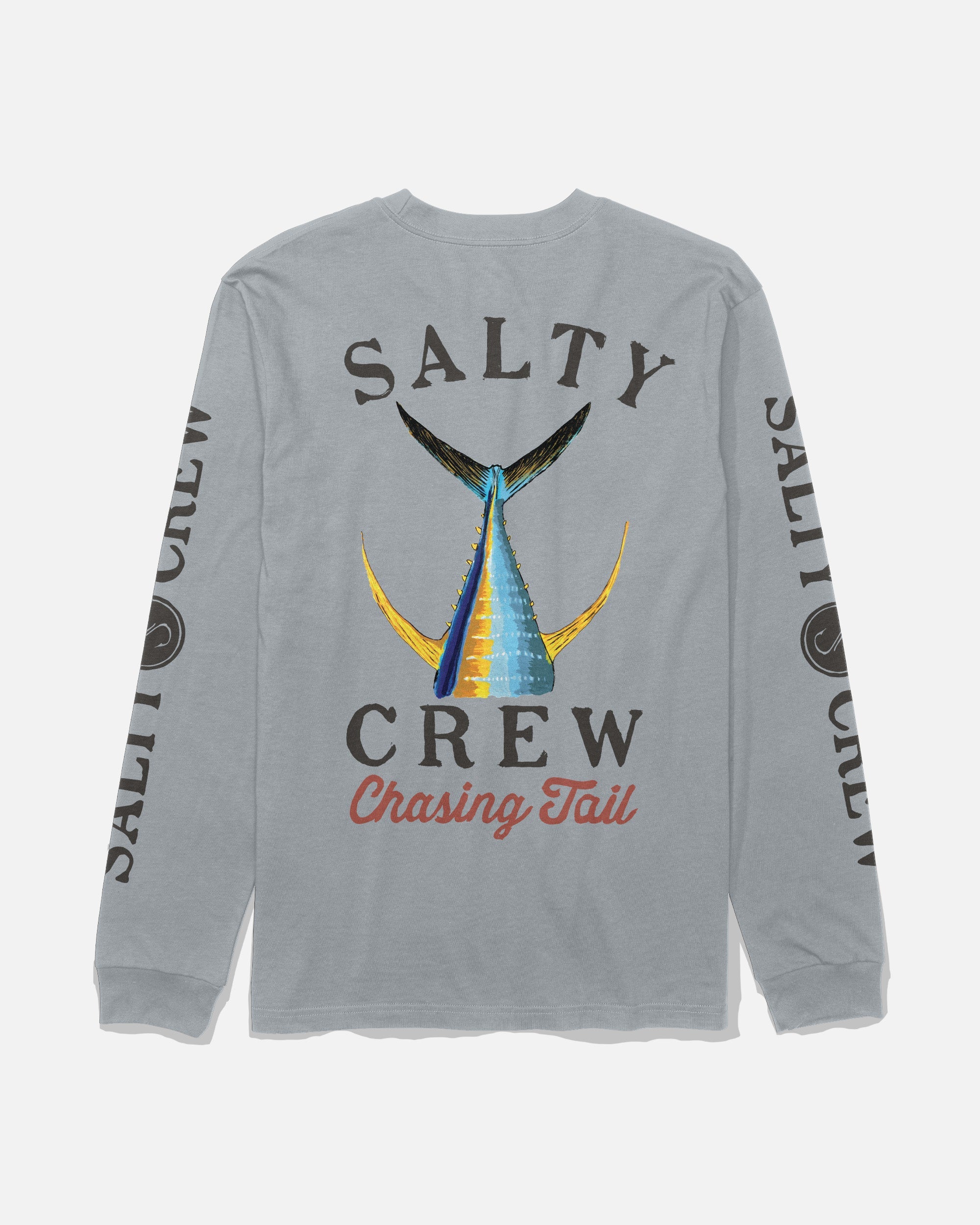 Salty Crew TAILED LS TEE - Quarry