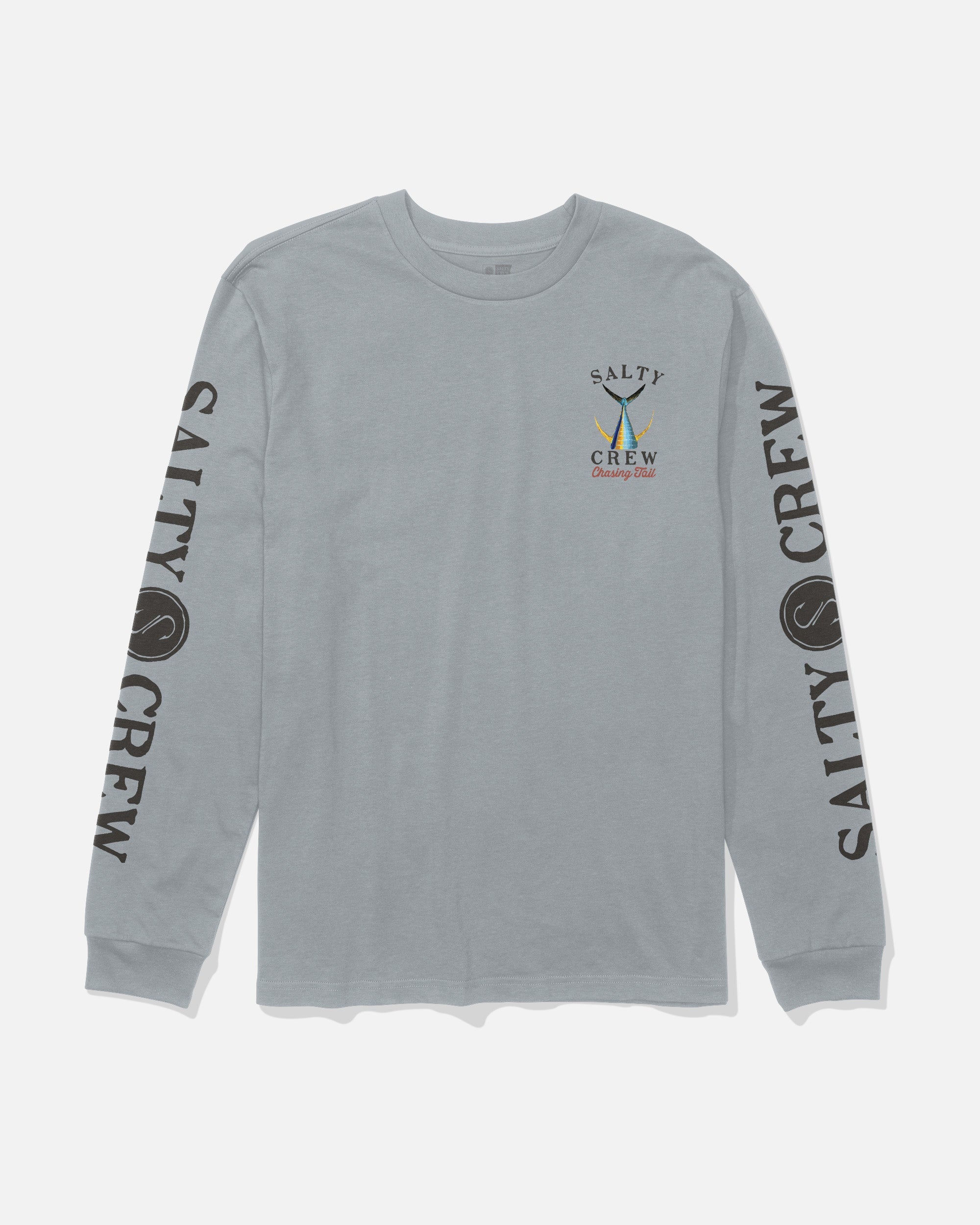Salty Crew TAILED LS TEE - Quarry