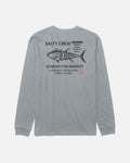 Salty Crew ICHIBAN LS TEE - Quarry