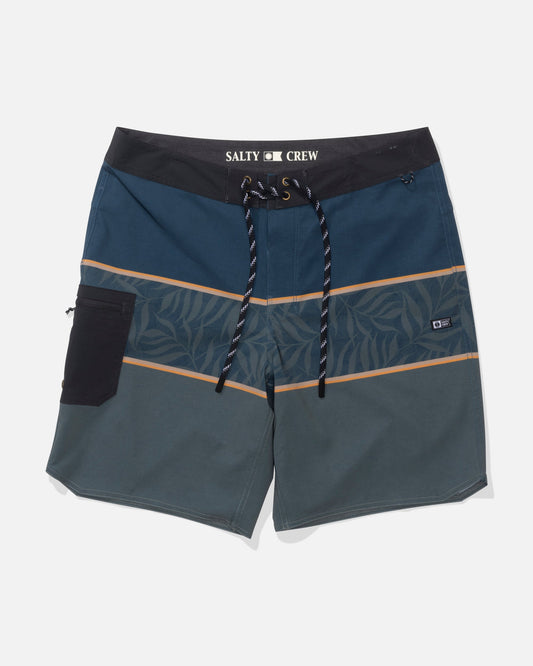 Salty Crew SESSION BLOCK BOARDSHORT - Trooper
