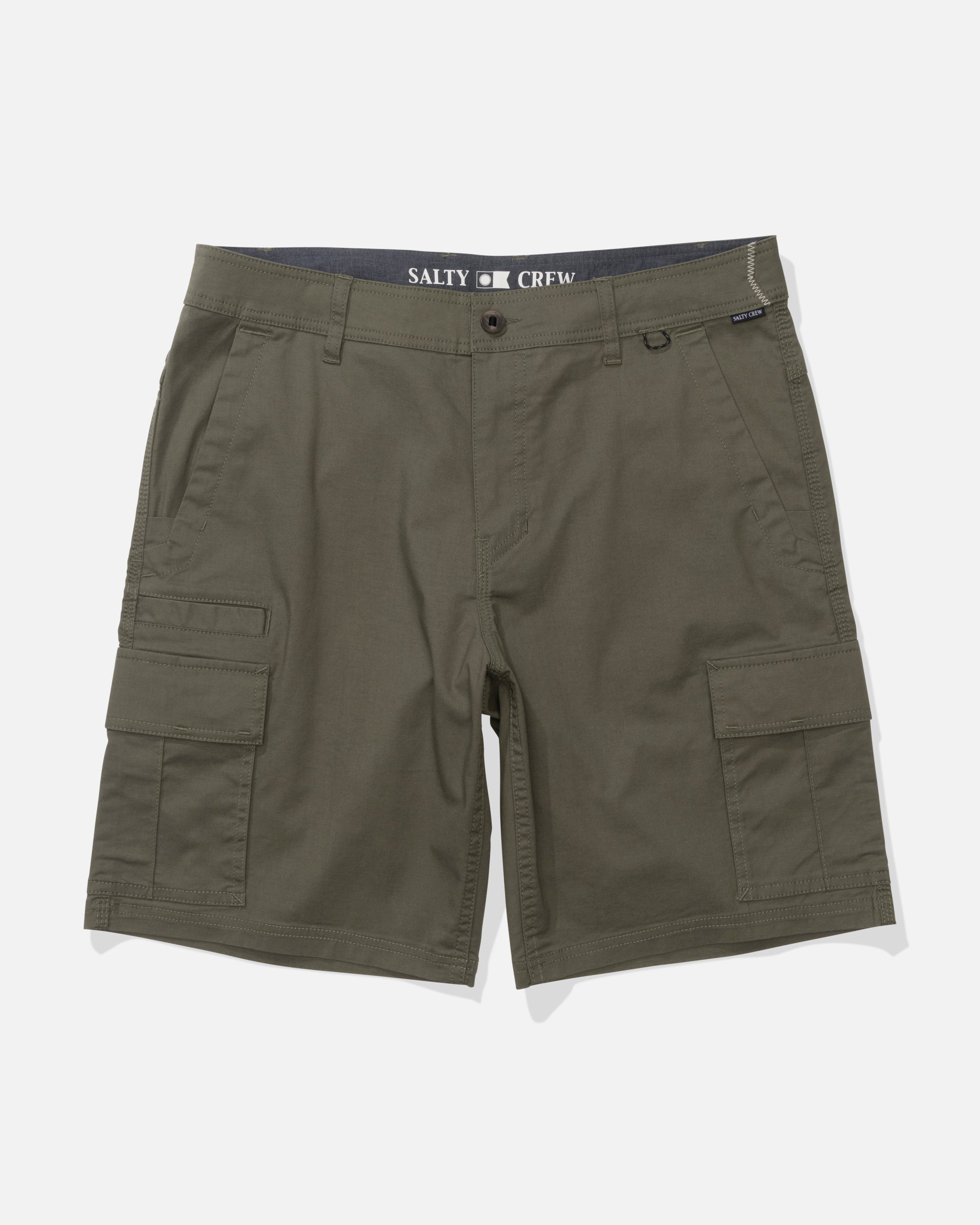 Salty Crew TRANSOM CARGO SHORT - Dusty Olive