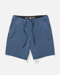 Salty Crew TRANSOM OVERDYE SHORT - Mid Blue