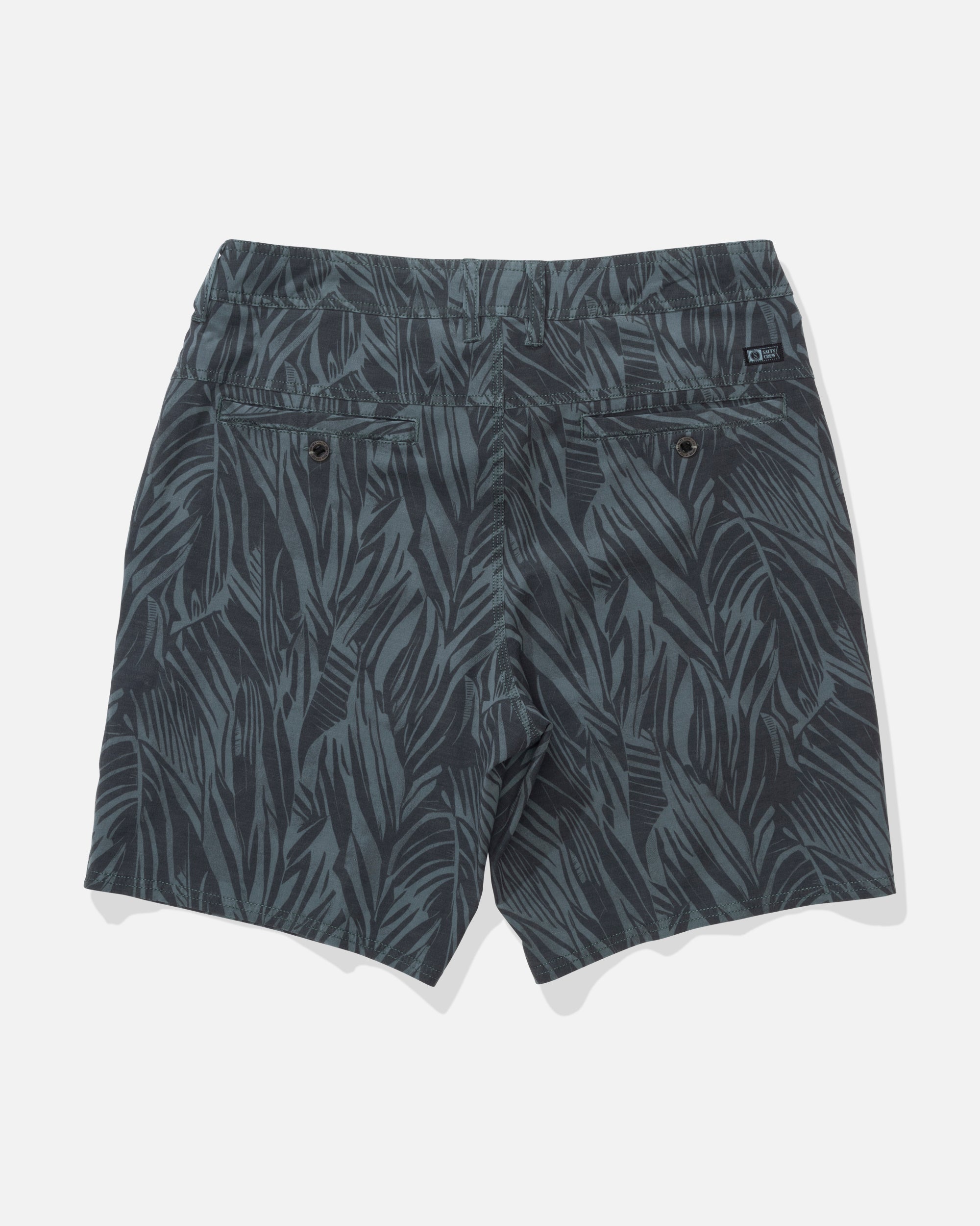 Salty Crew TRANSOM OVERDYE SHORT - Washed Green