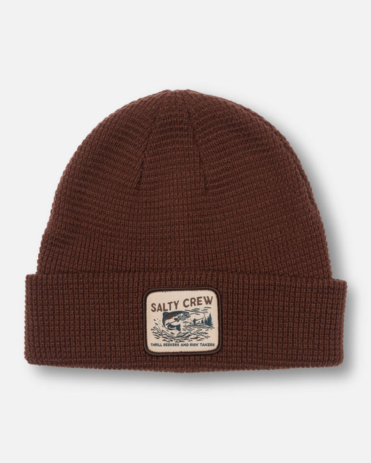 Salty Crew COASTAL BEANIE - Friar Brown