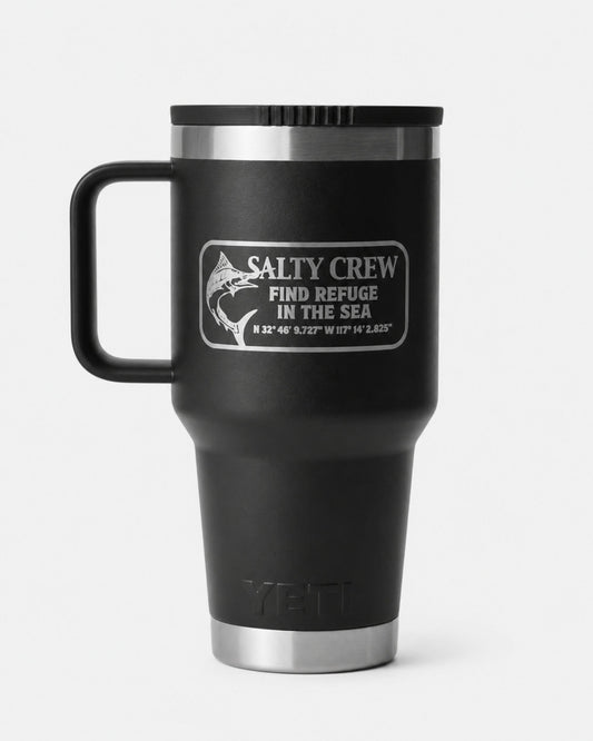 Salty Crew YETI SALTY CREW RAMBLER 30 OZ - Black