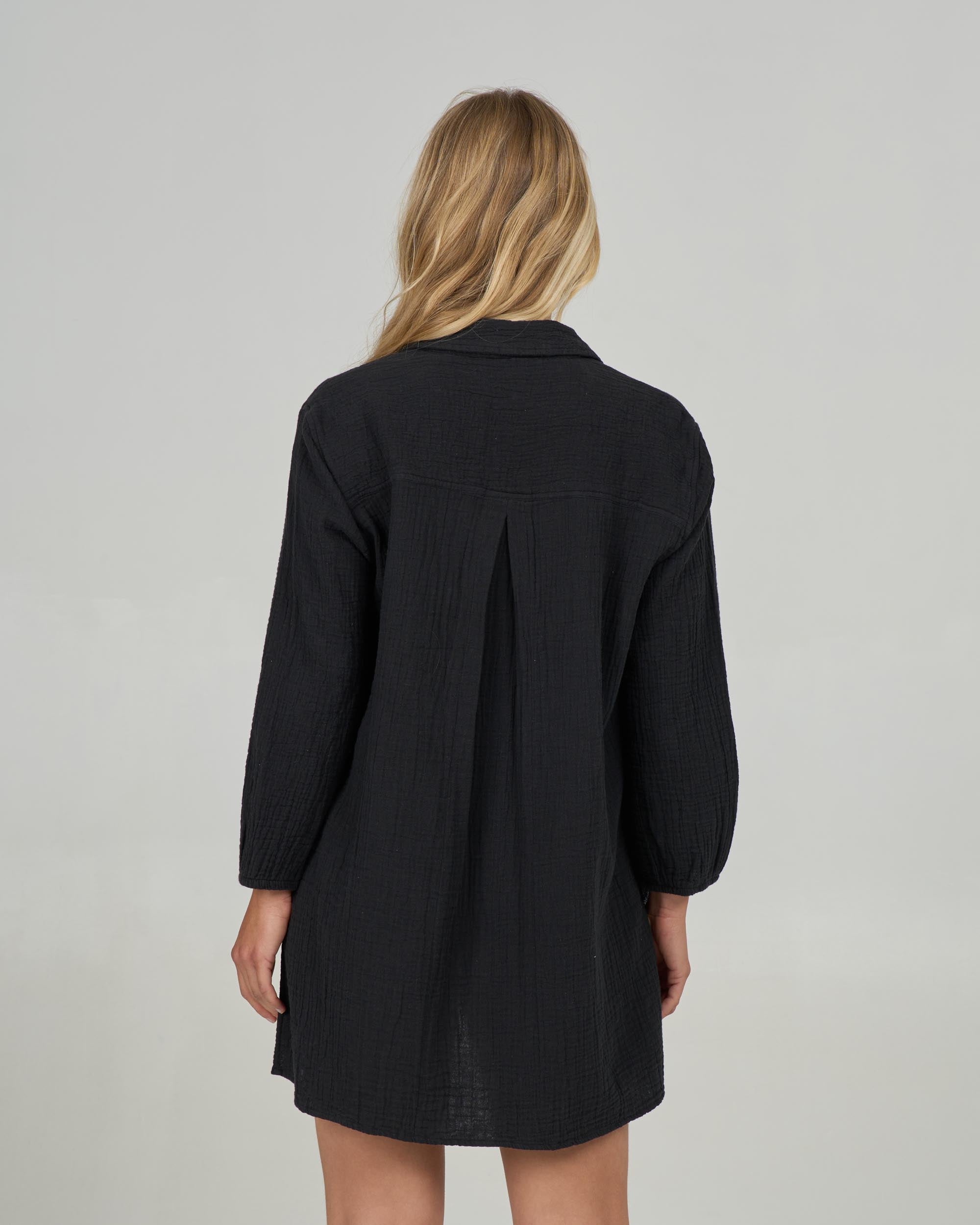 Salty Crew CLOUDBREAK TUNIC - BLACK