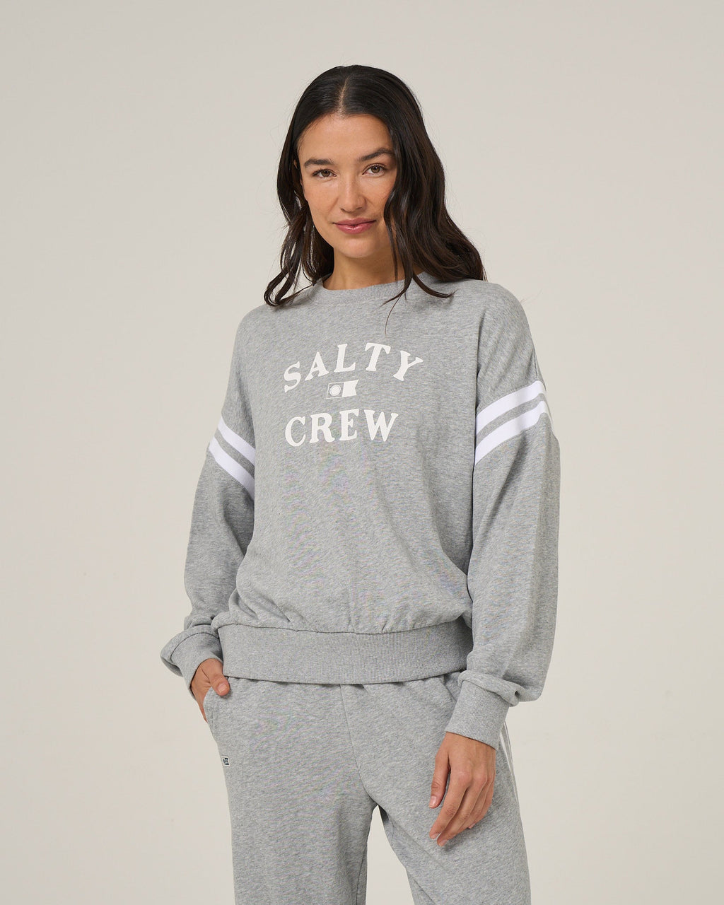 Salty Crew MARITIME CREW - Athletic Heather