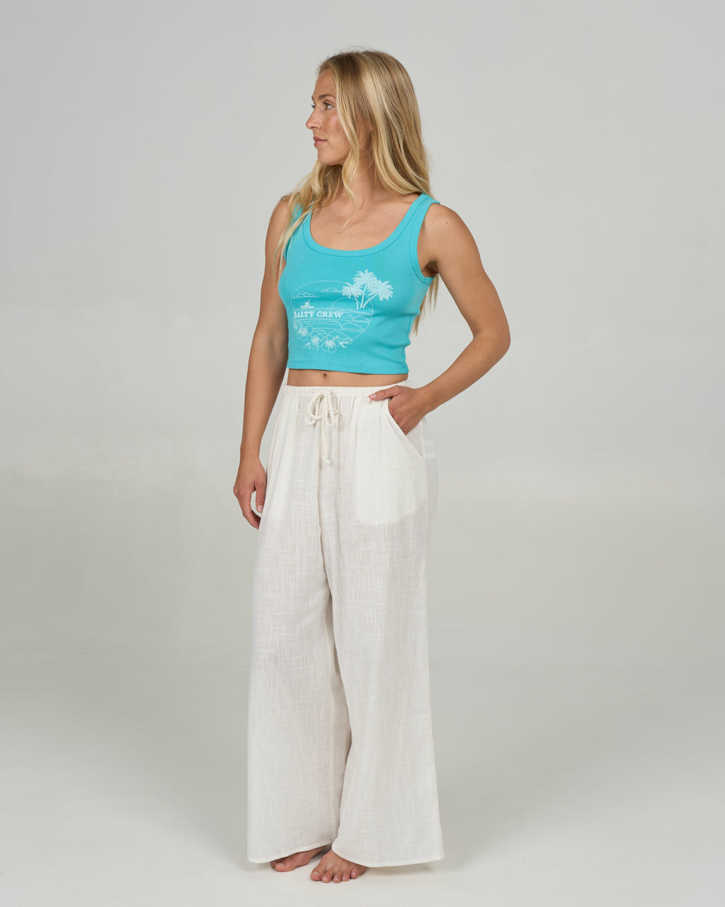 Salty Crew CABANA PANT - Off White