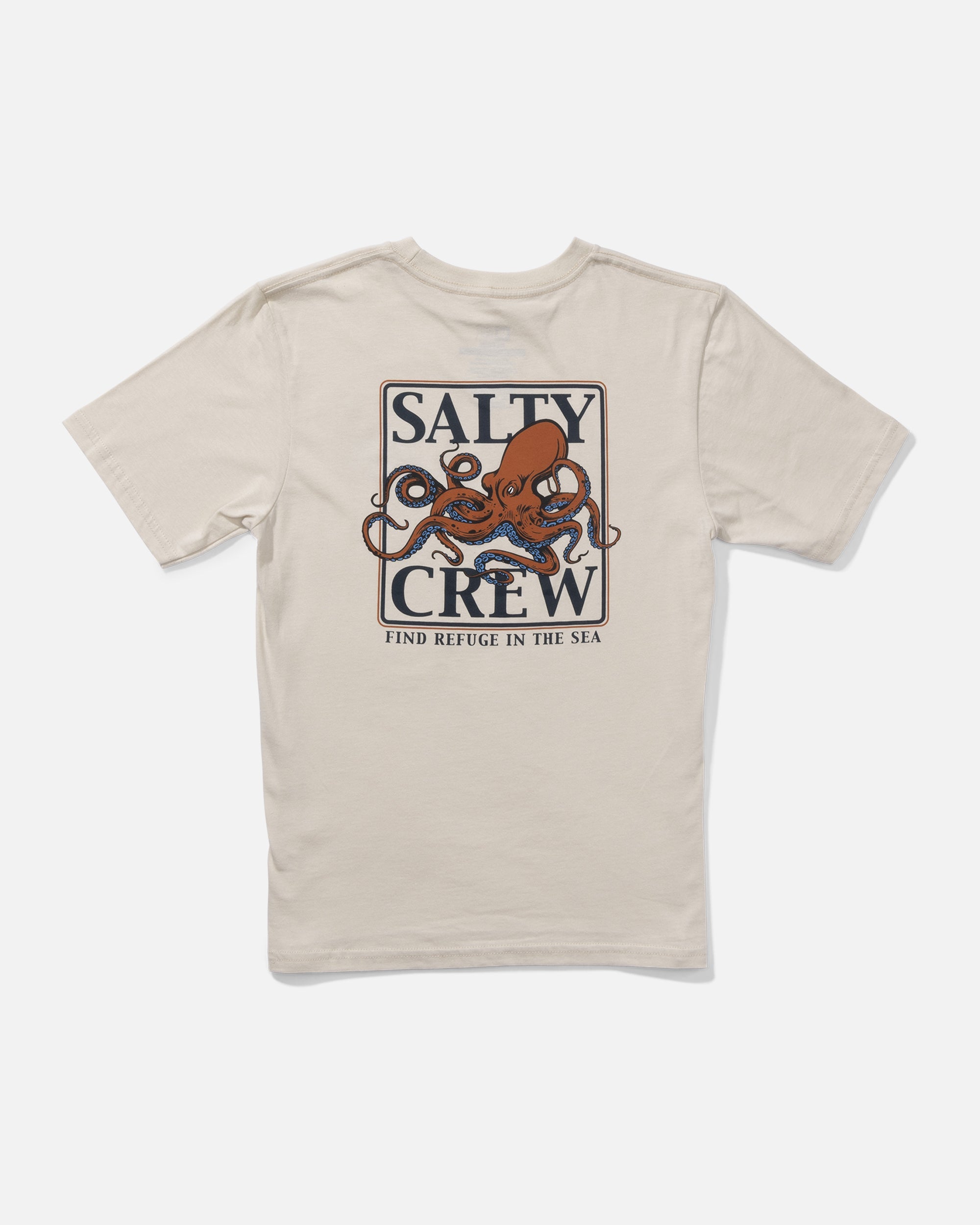 Salty Crew INK SLINGER BOYS SS TEE - Bone