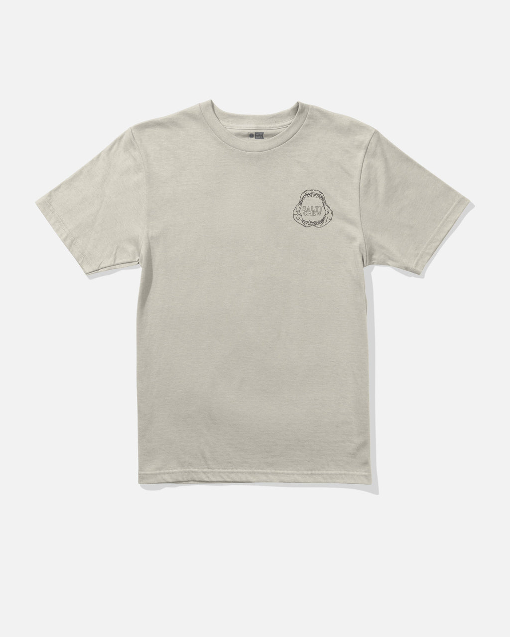 Salty Crew GREAT WHITE BOYS SS TEE - Bone