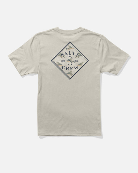 Salty Crew TIPPET FILL BOYS SS TEE - Bone
