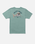 Salty Crew LURKING BOYS SS TEE - Mackerel