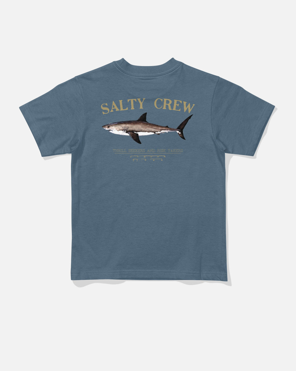 Salty Crew BRUCE TODDLER SS TEE - Slate