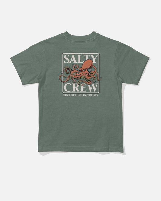 Salty Crew INK SLINGER TODDLER SS TEE - Laurel Wreath