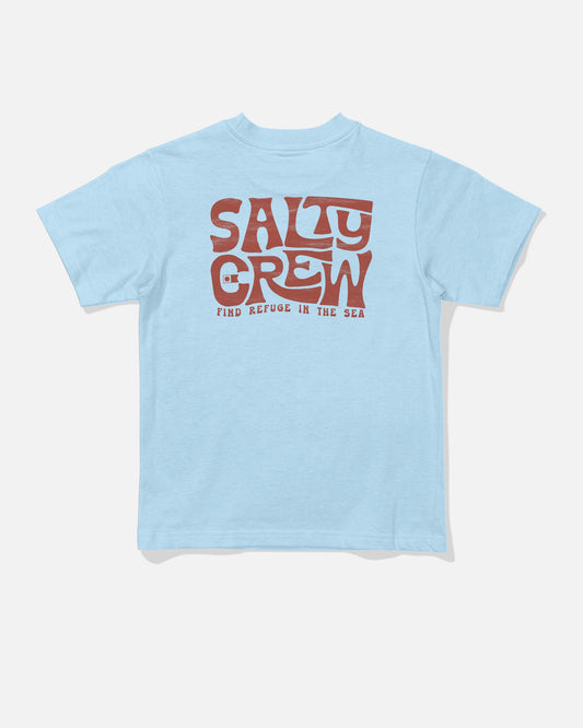 Salty Crew FREESTYLE TODDLER SS TEE - Clear Sky