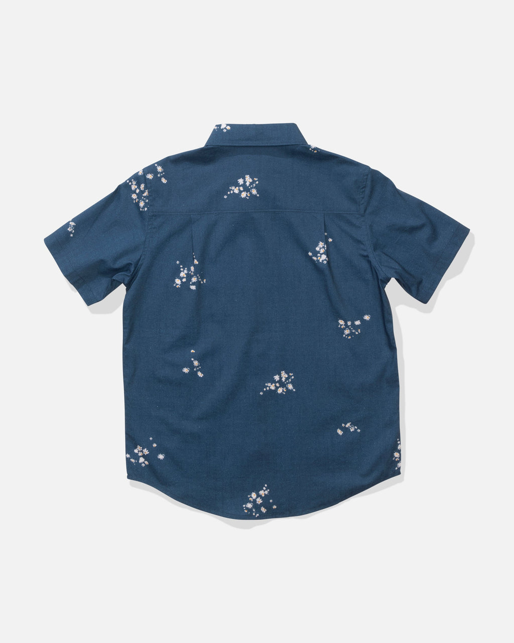 Salty Crew CREW BOYS SS WOVEN - Mid Blue