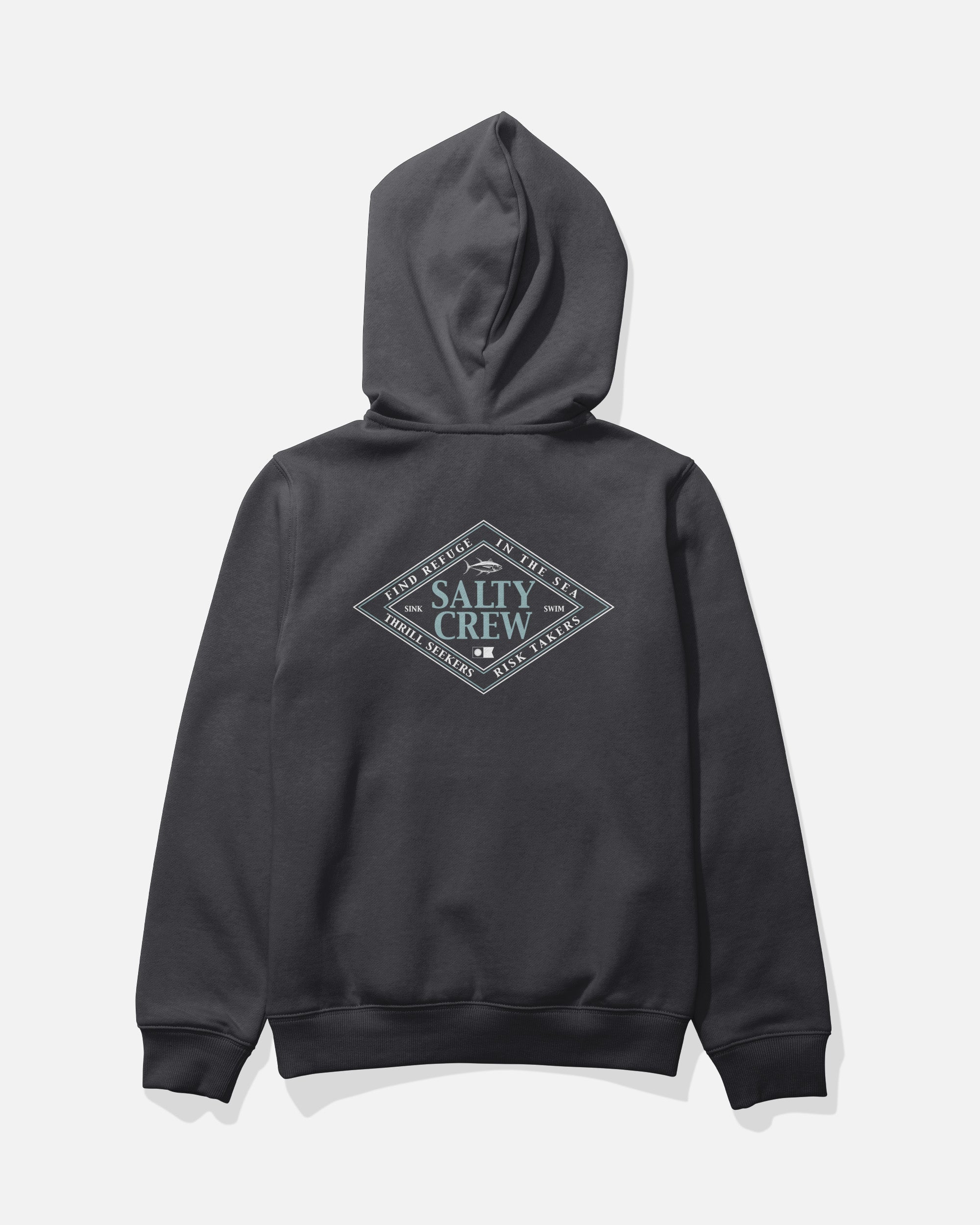 Salty Crew ICONIC BOYS FLEECE - BLACK