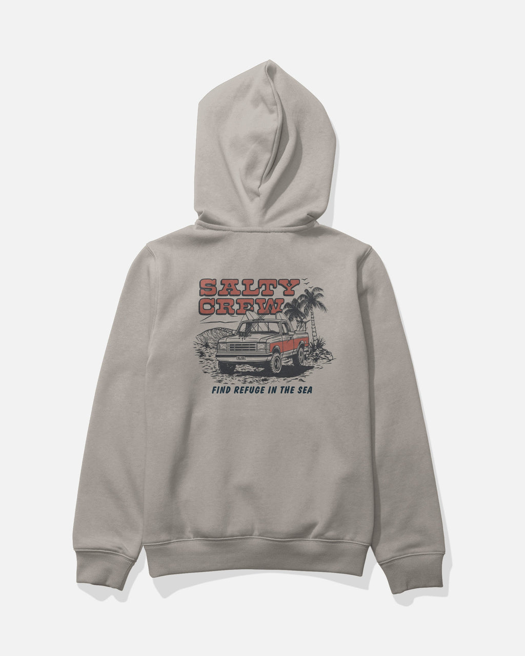 Salty Crew TRUCK STOP BOYS FLEECE - Stone