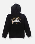 Salty Crew LURKING BOYS FLEECE - Black