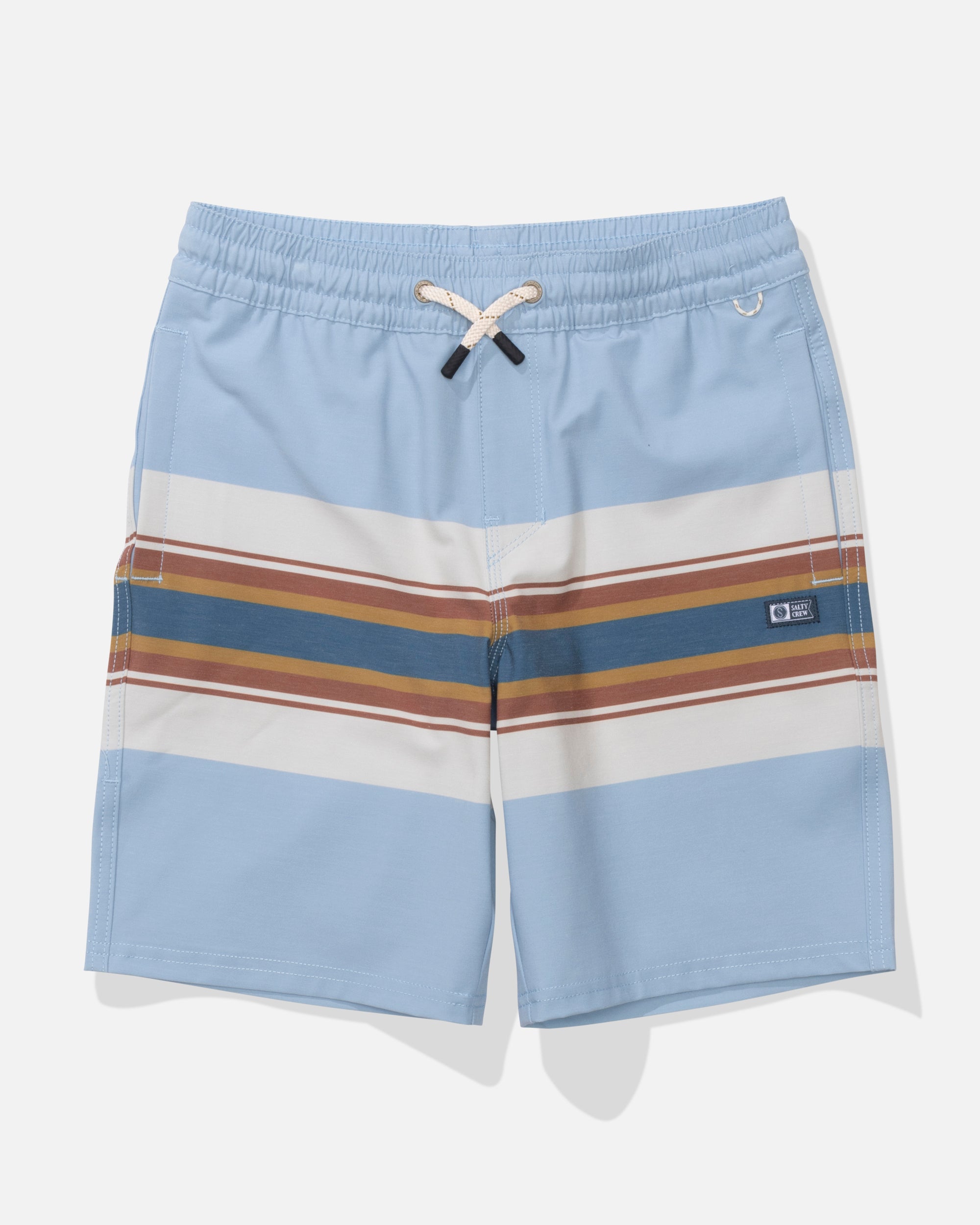 Salty Crew CREW BOYS STRIPE VOLLEY - Coast Blue