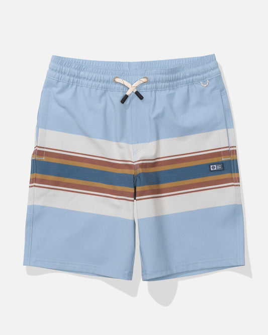 Salty Crew CREW BOYS STRIPE VOLLEY - Coast Blue