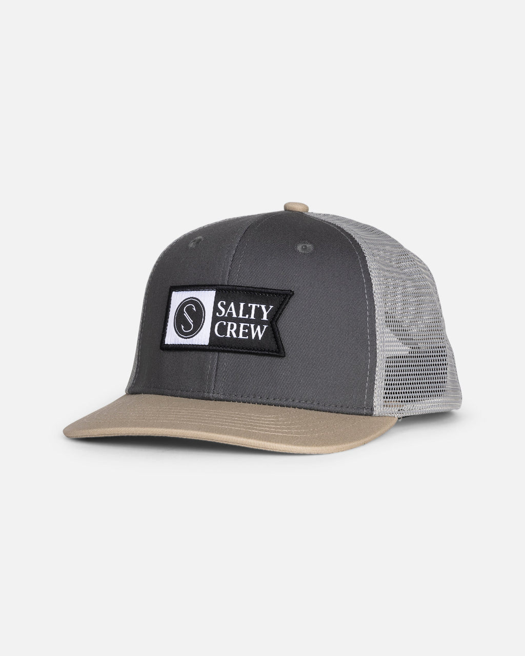 Salty Crew PINNACLE BOYS RTRO TRCKR - Grey/Tan