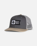 Salty Crew PINNACLE BOYS RTRO TRCKR - Grey/Tan