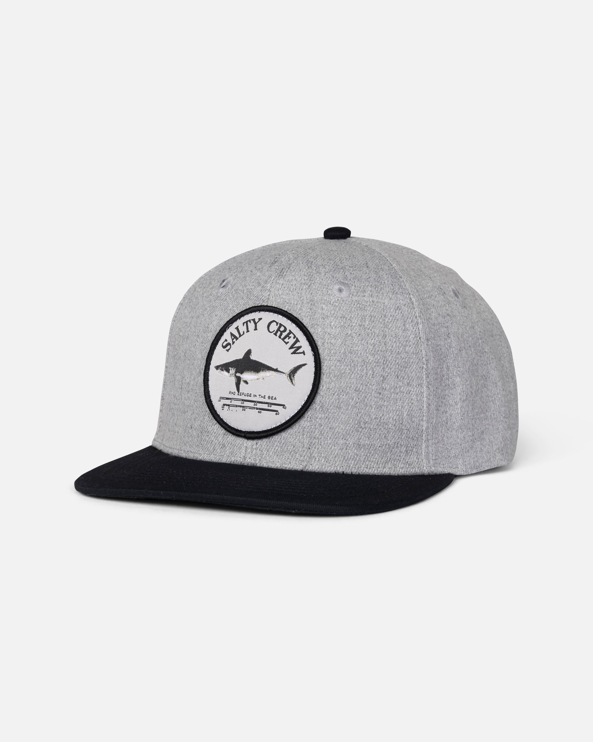 Salty Crew BRUCE BOYS 6 PANEL - Grey Heather