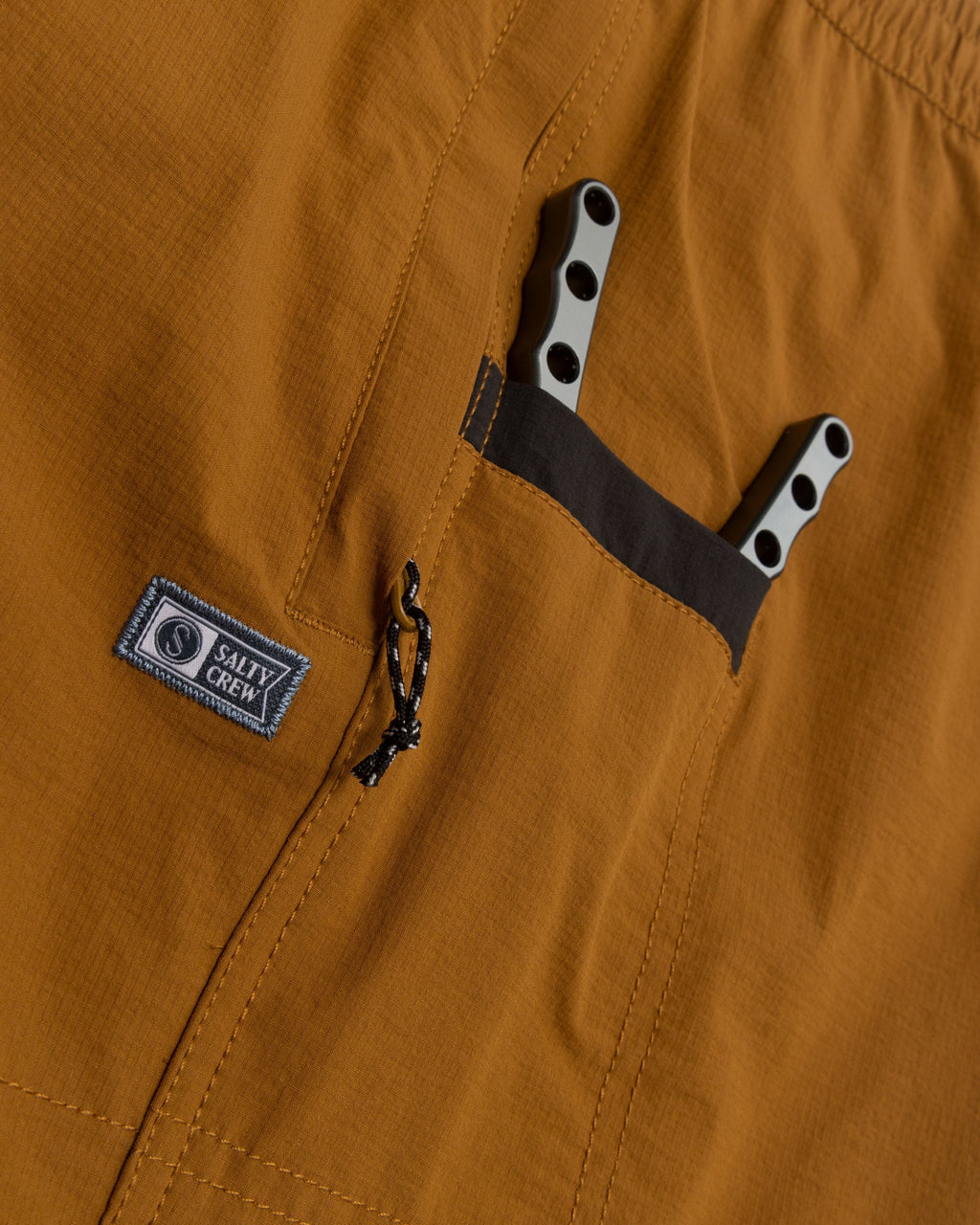 Salty Crew CREW BOATSHORT EWAIST - Bronze Brown