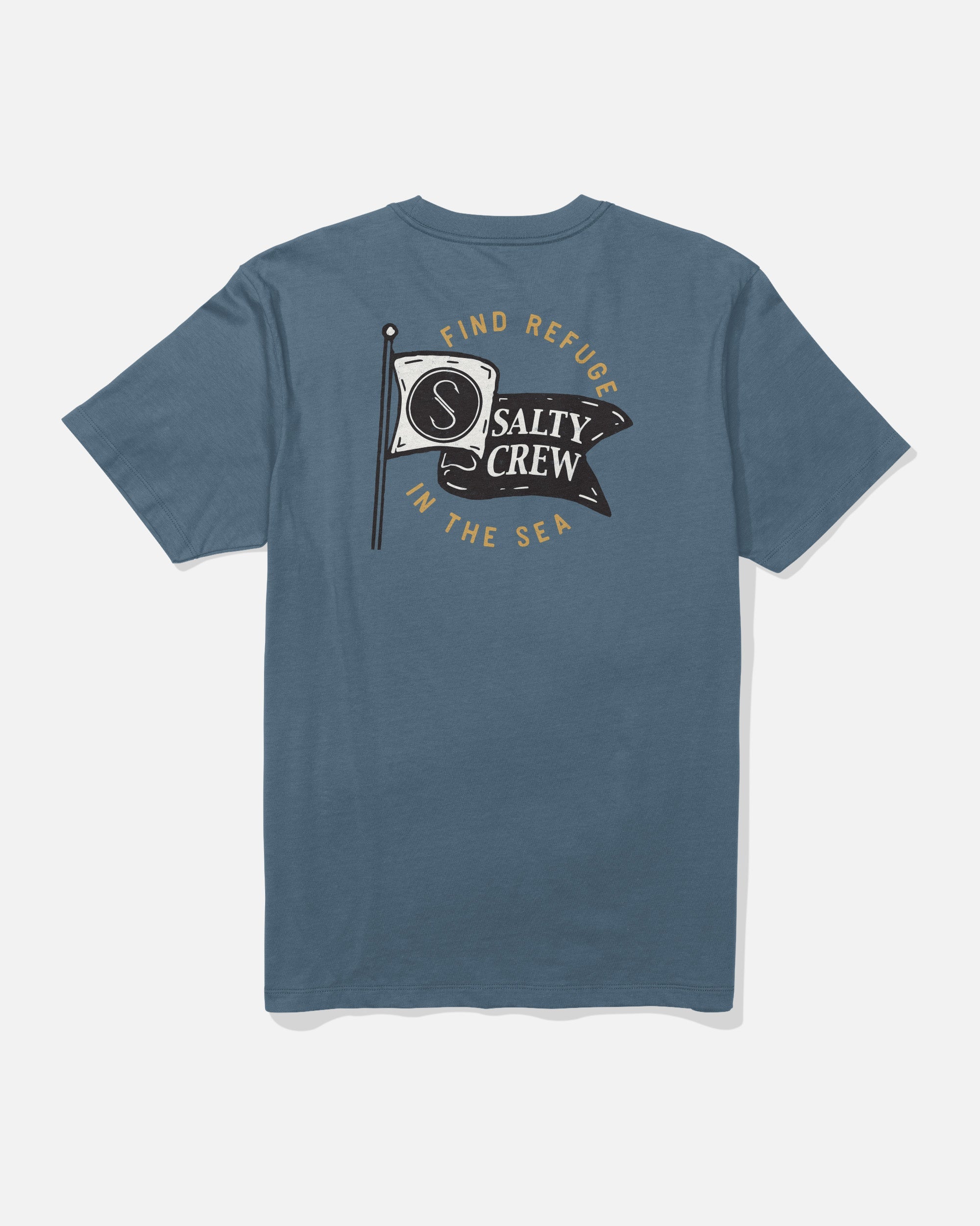 Salty Crew WAVEY SS TEE - Slate