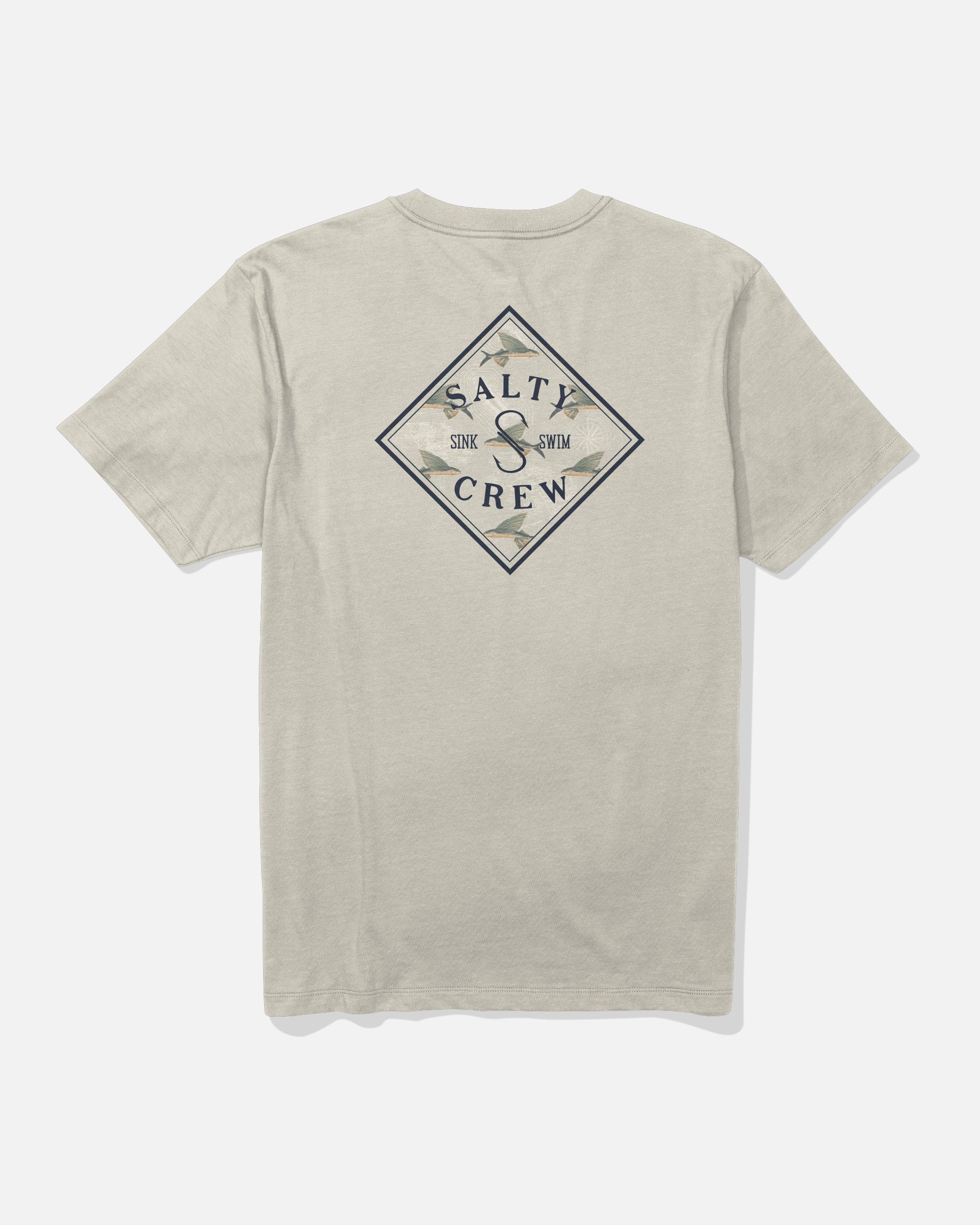 Salty Crew TIPPET FILL SS TEE - Bone