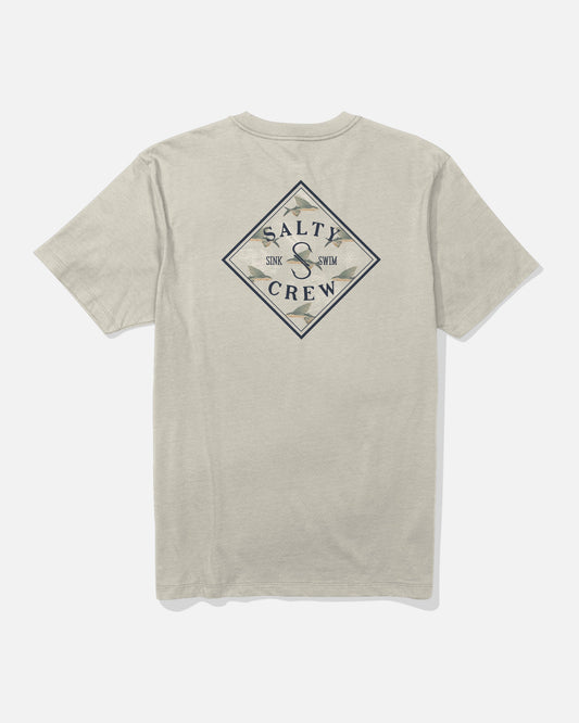 Salty Crew TIPPET FILL SS TEE - Bone