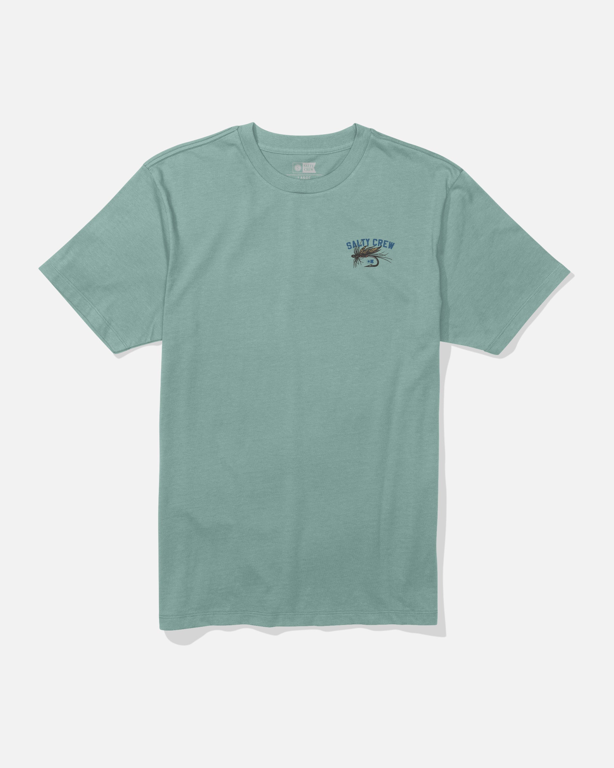Salty Crew FISHING CO SS TEE - Mackerel