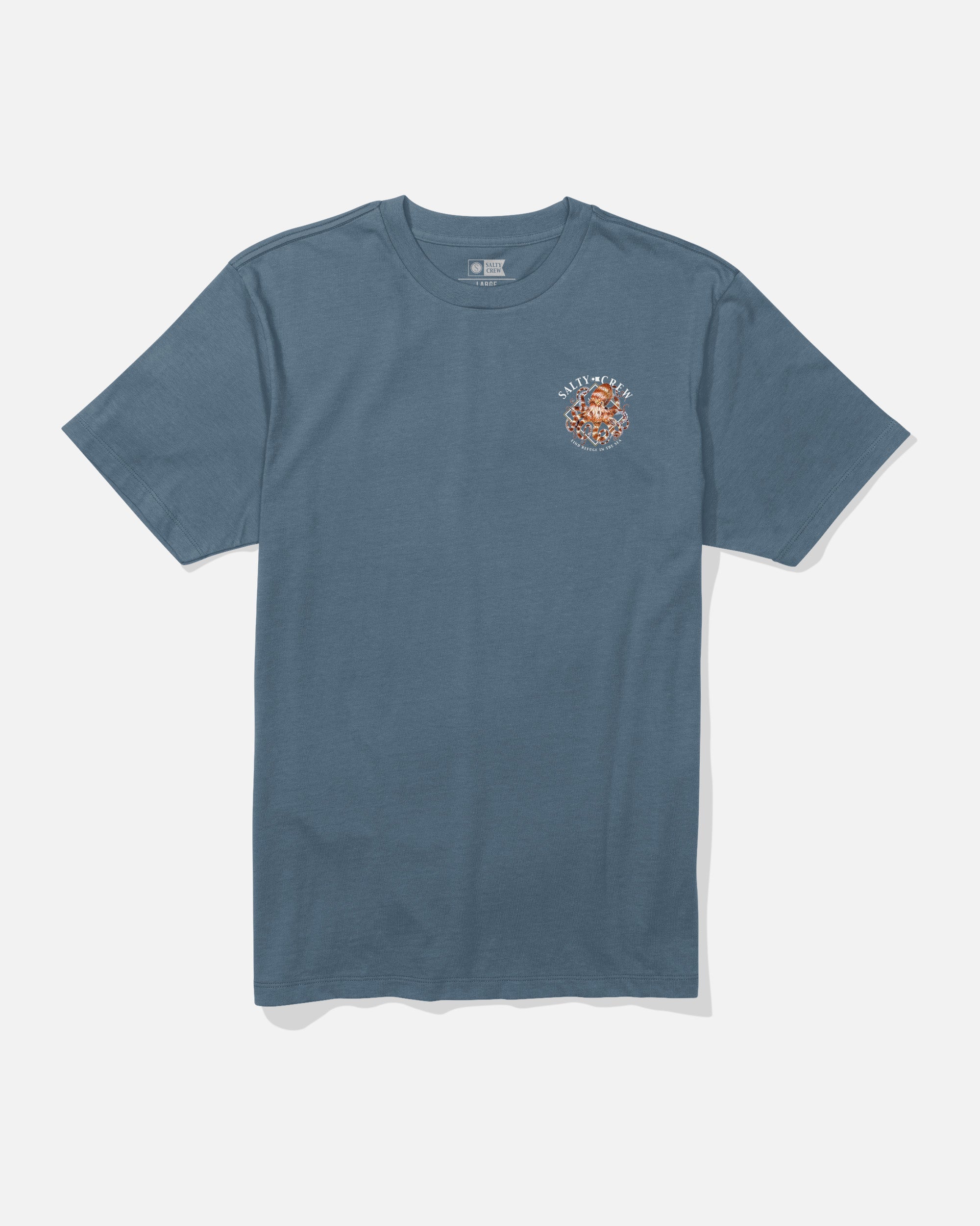Salty Crew OCTOPOD SS TEE - Slate