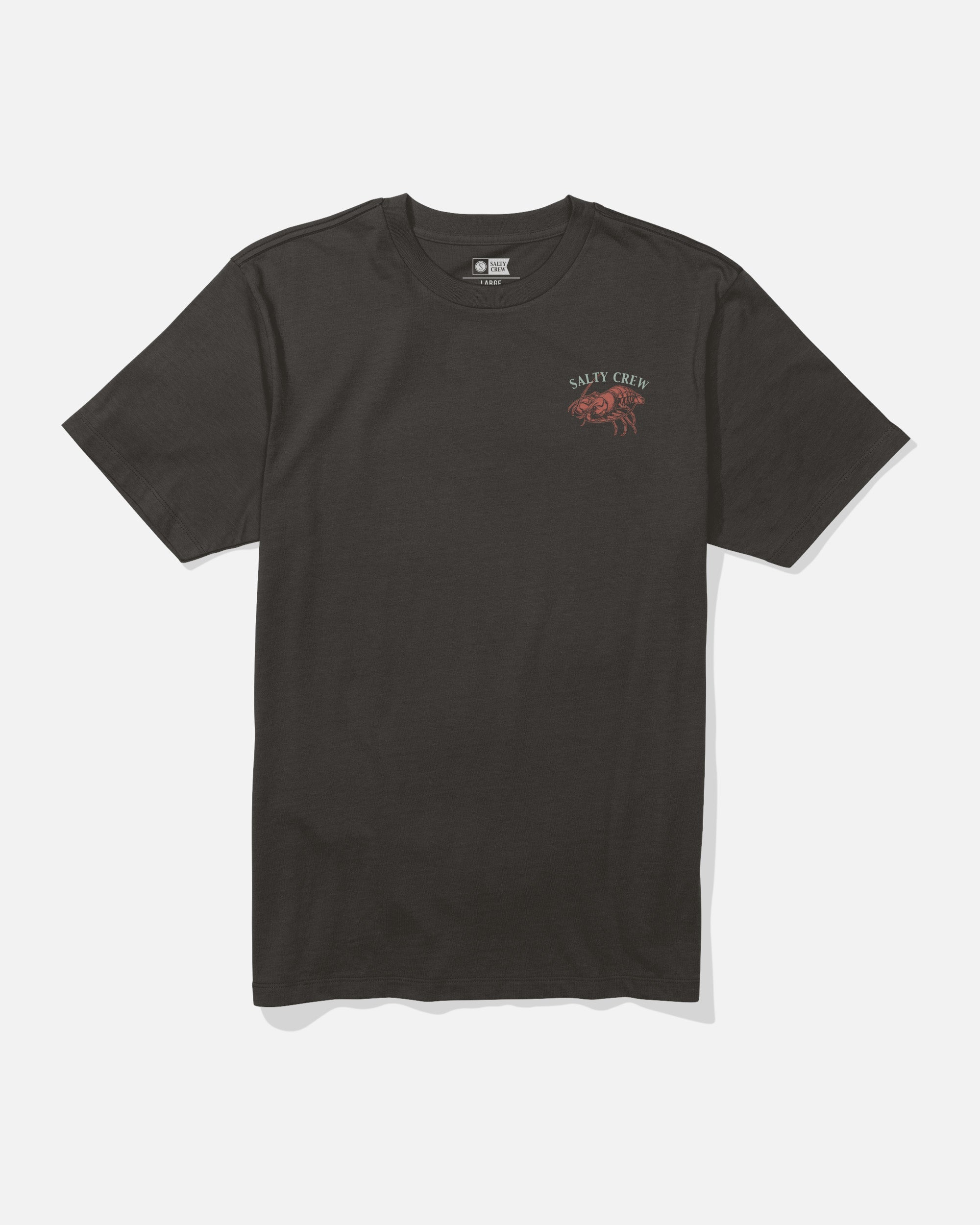 Salty Crew SHELLED SS TEE - BLACK