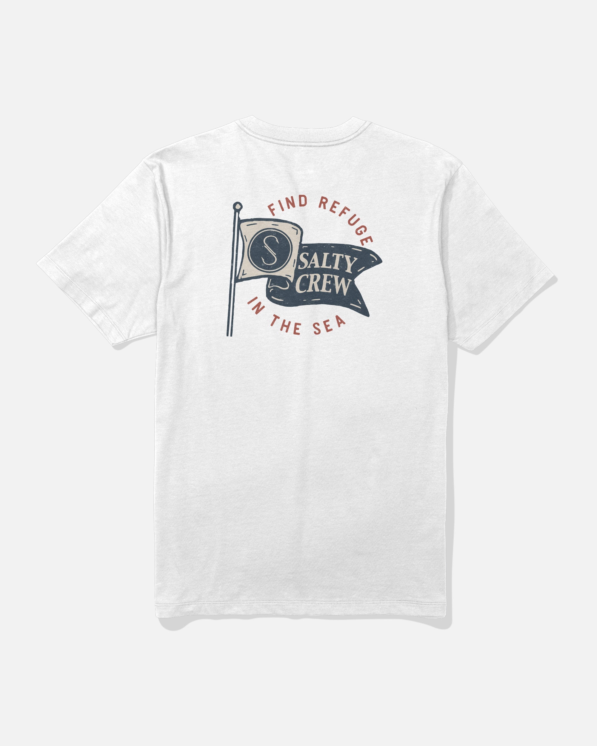 Salty Crew WAVEY SS TEE - White