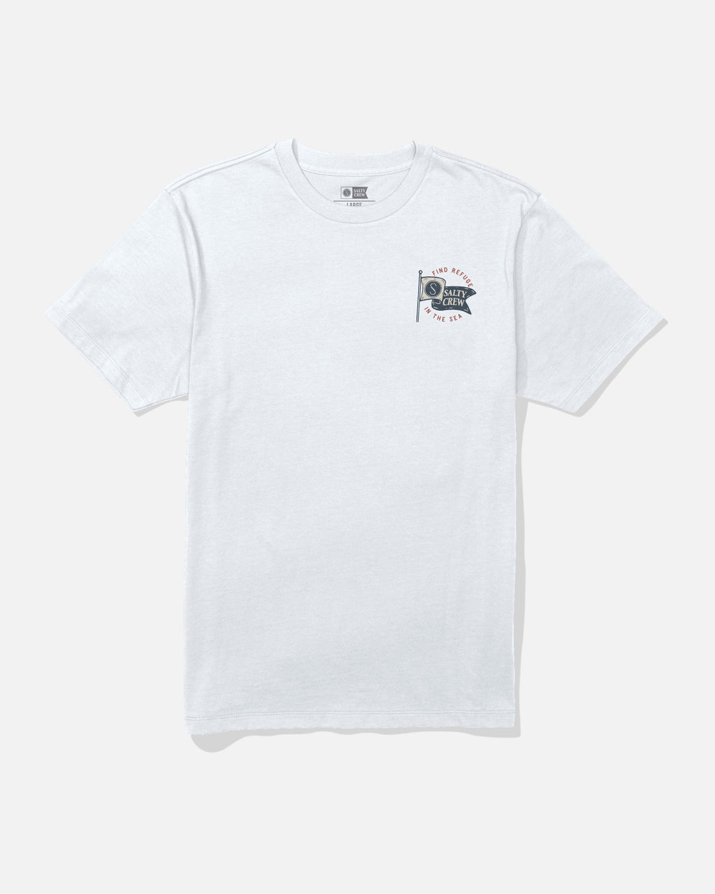 Salty Crew WAVEY SS TEE - White