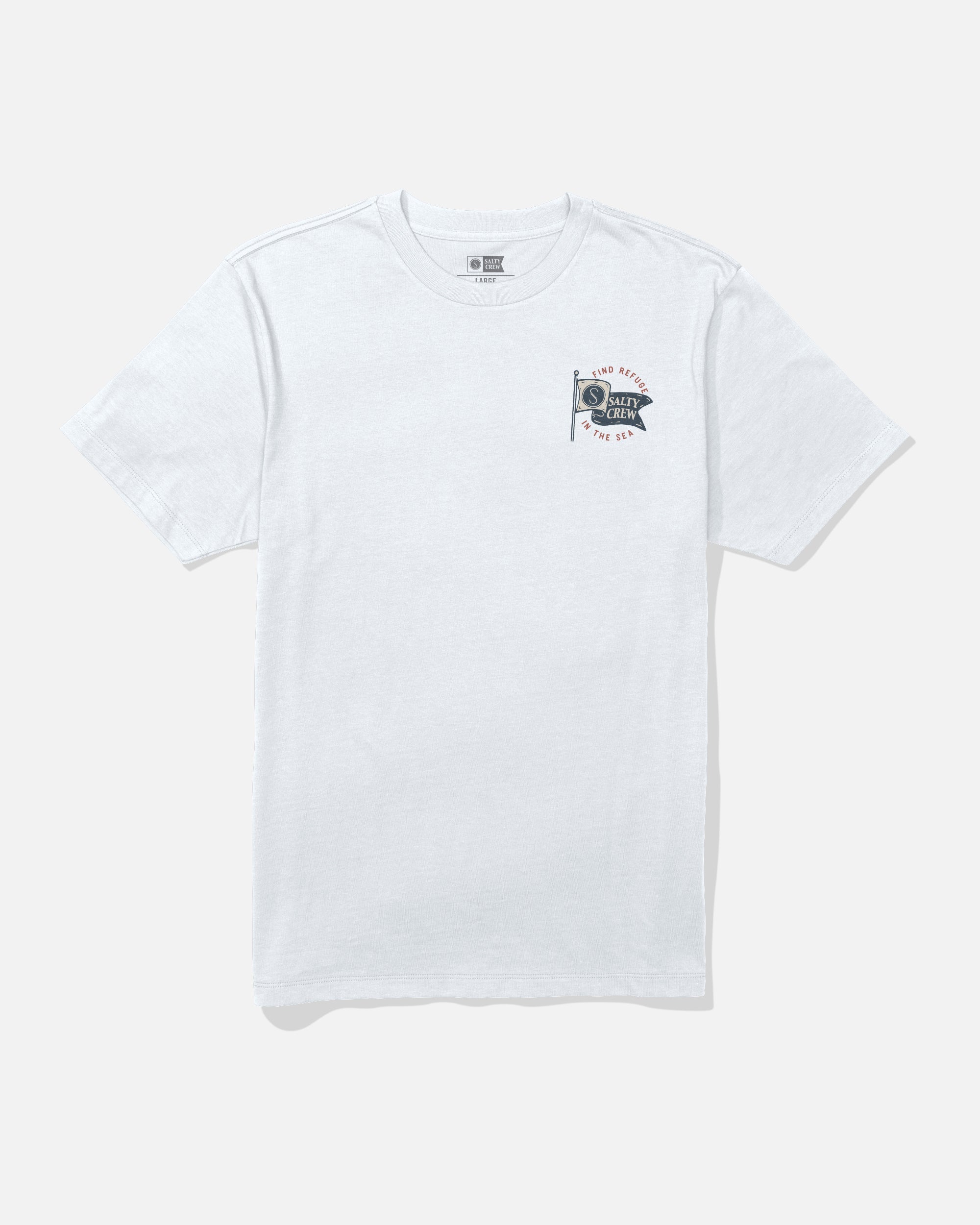 Salty Crew WAVEY SS TEE - White