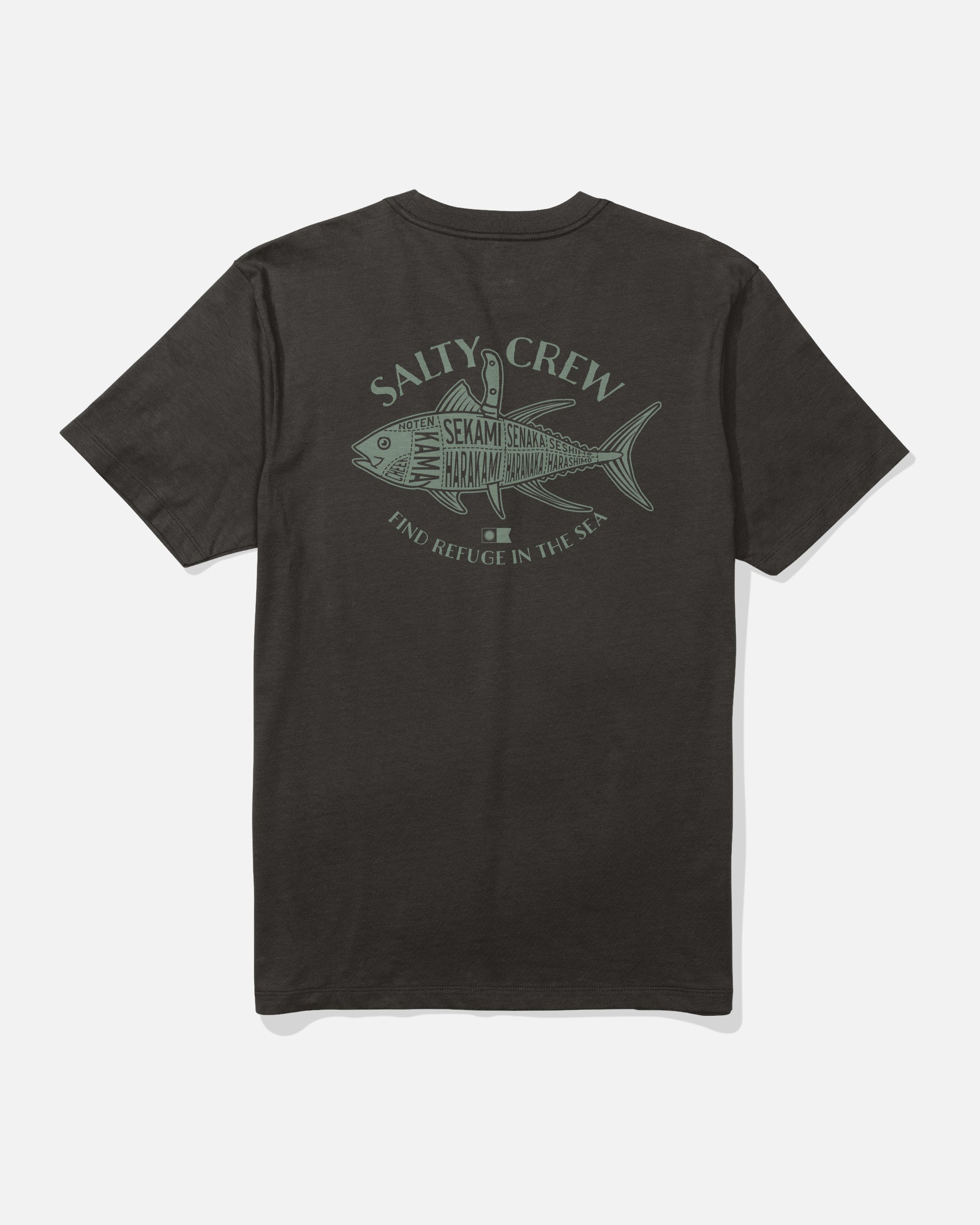 Salty Crew OMAKASE SS TEE - BLACK