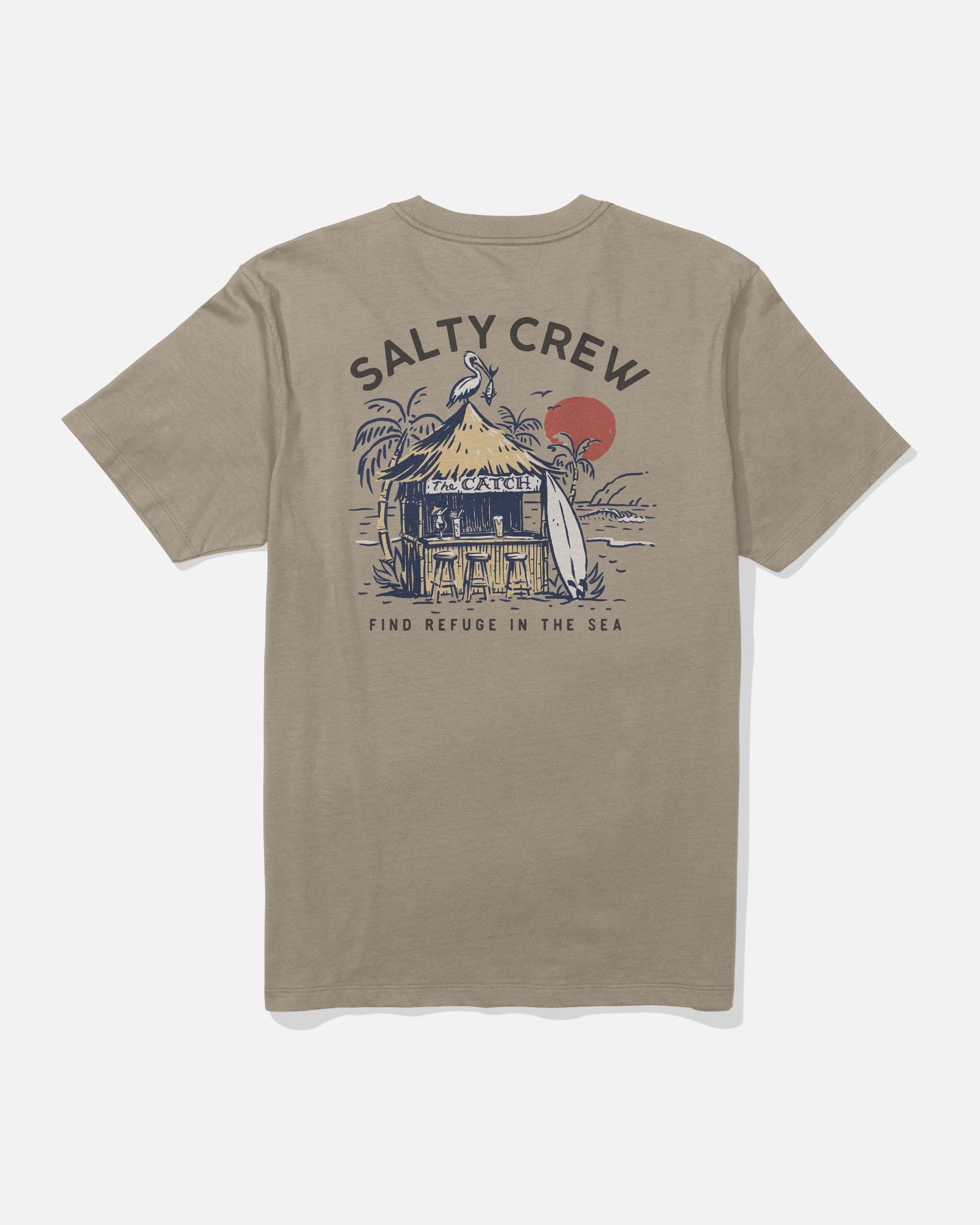 Salty Crew THE CATCH SS TEE - Twig