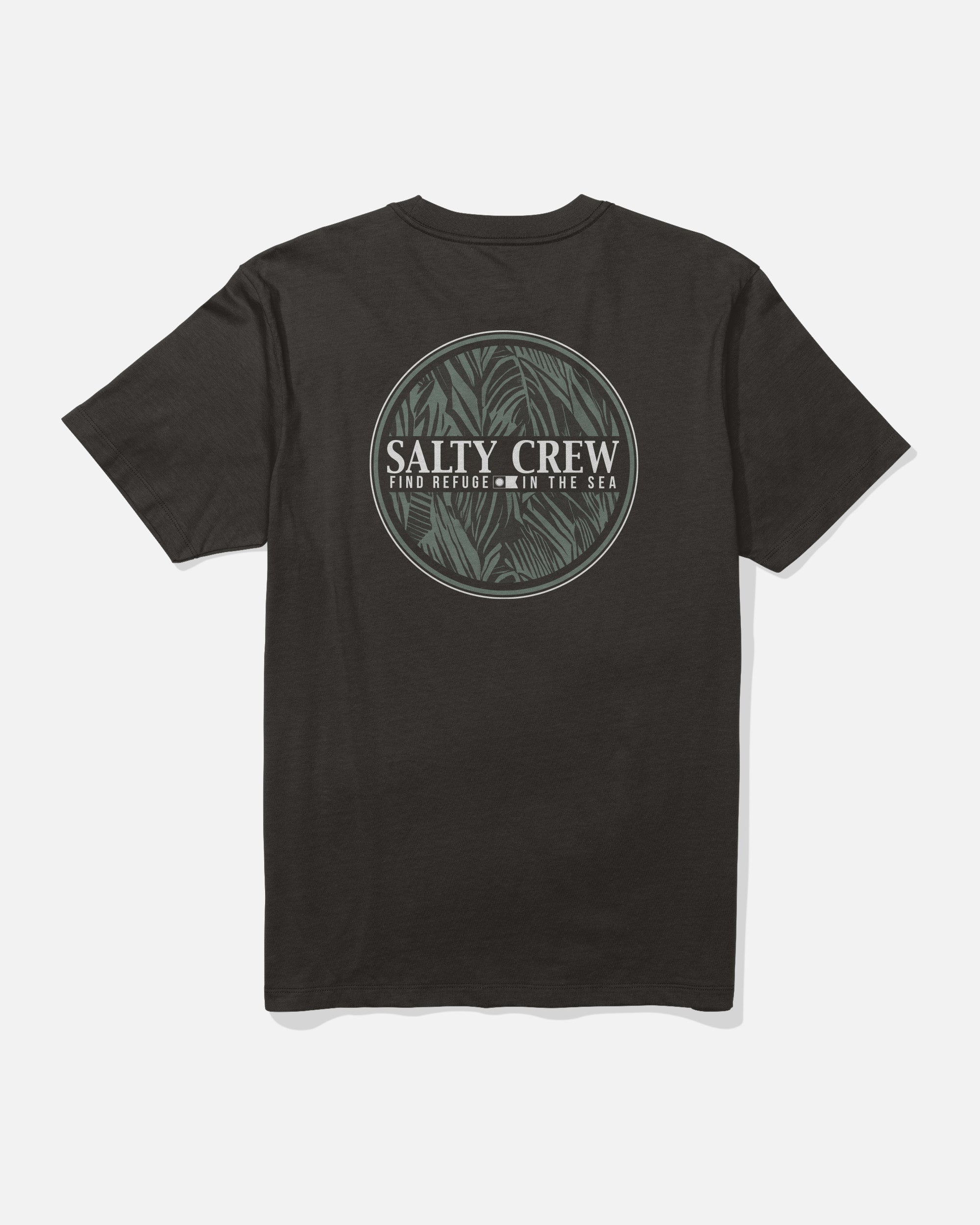 Salty Crew SPLIT FILL SS TEE - Black