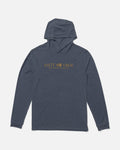Salty Crew FLAGSHIP HOOD SUNSHIRT - Navy Heather