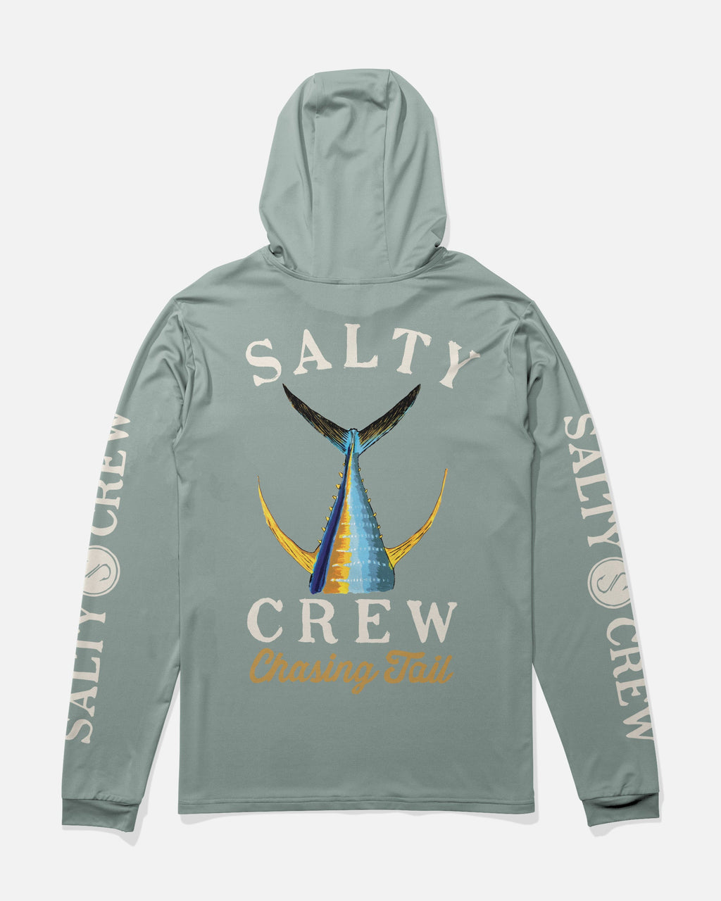 Salty Crew TAILED HOOD SUNSHIRT - Jade